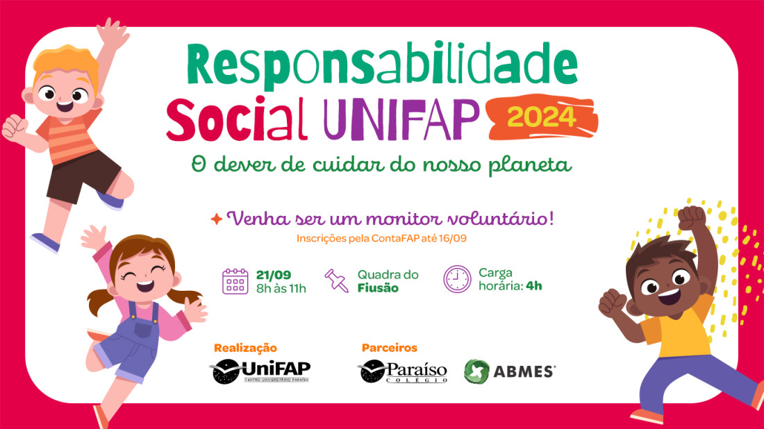 Banner do evento Responsabilidade Social