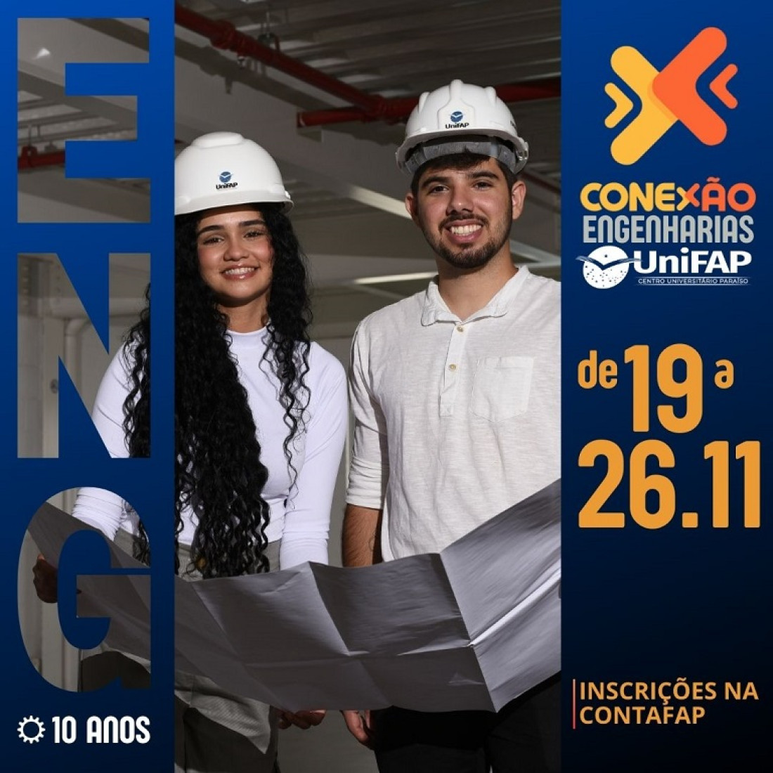 Banner do evento Conexão Engenharias