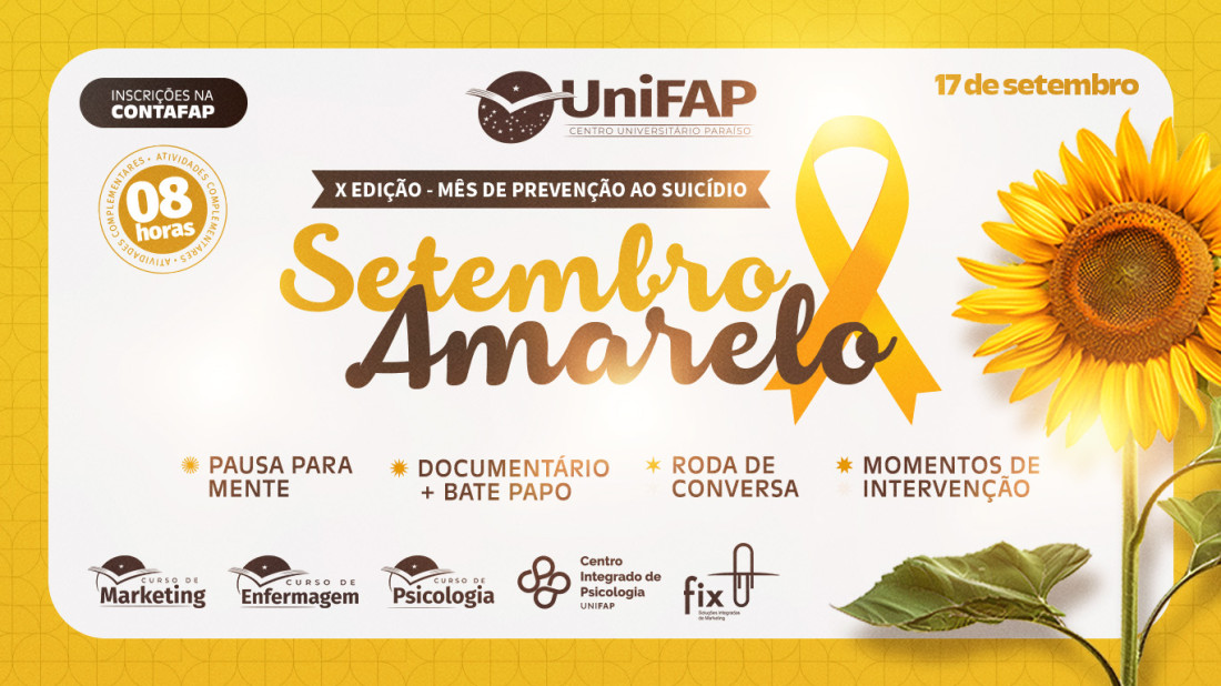 Banner do evento Palestras
