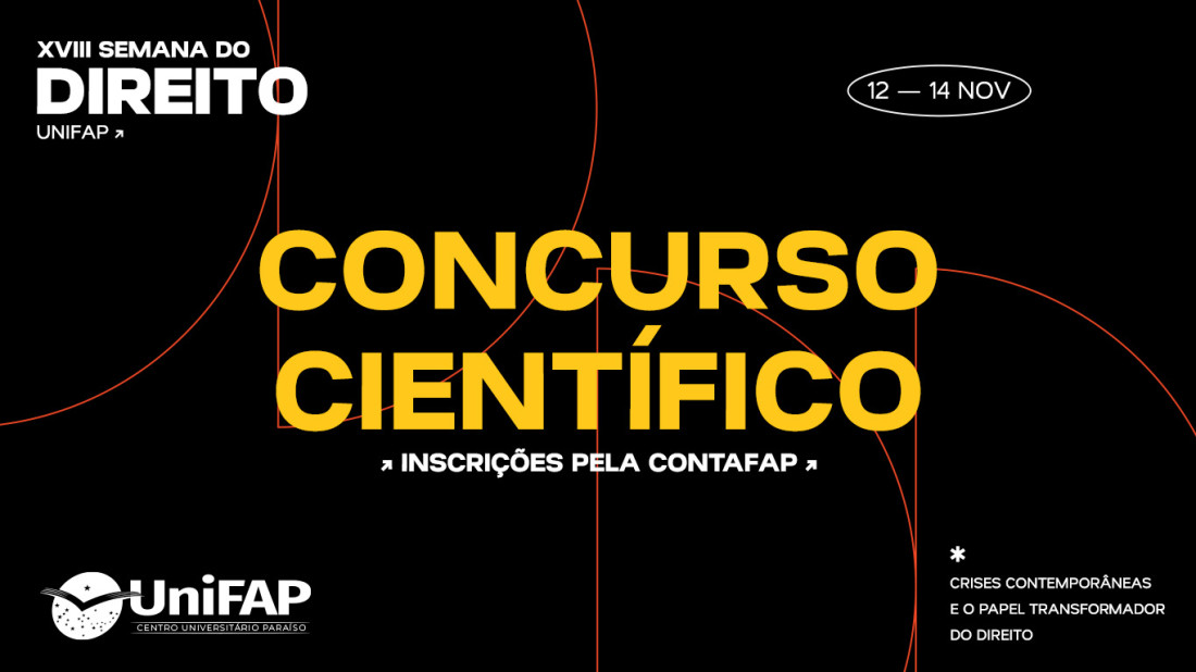 Banner do evento Semana de Direito UniFAP