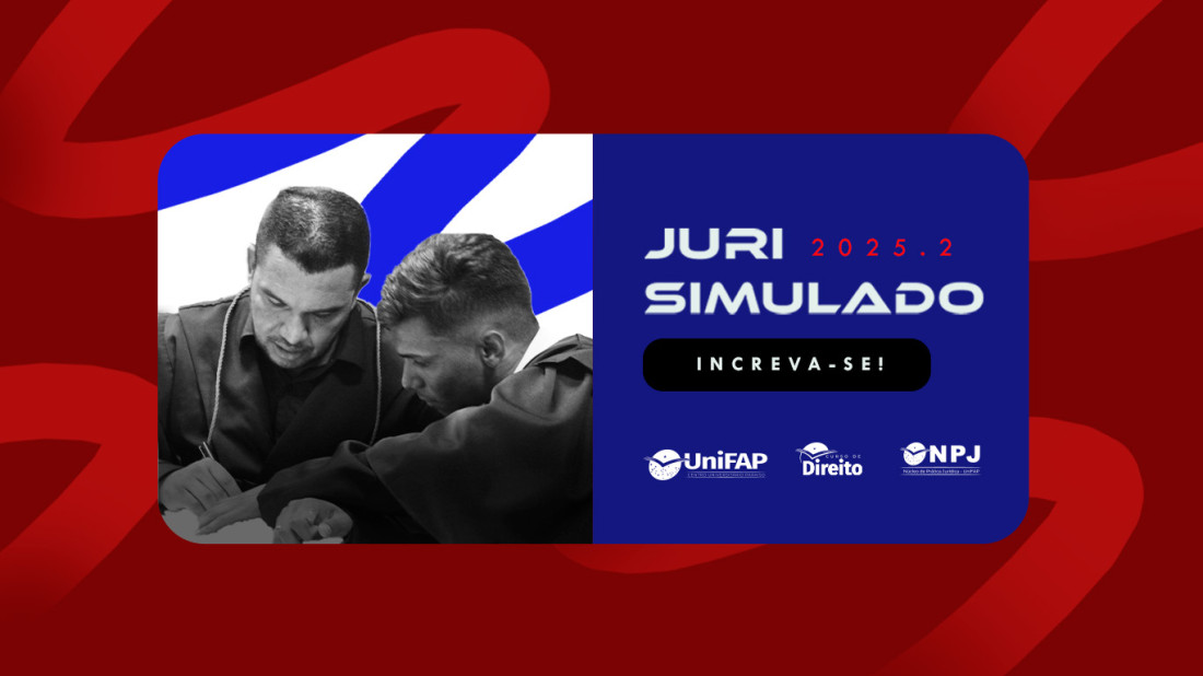 Banner do evento Júri Simulado