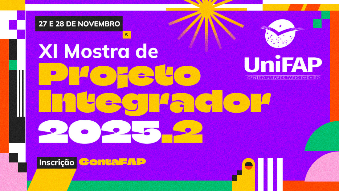 Banner do evento Projetos Integradores