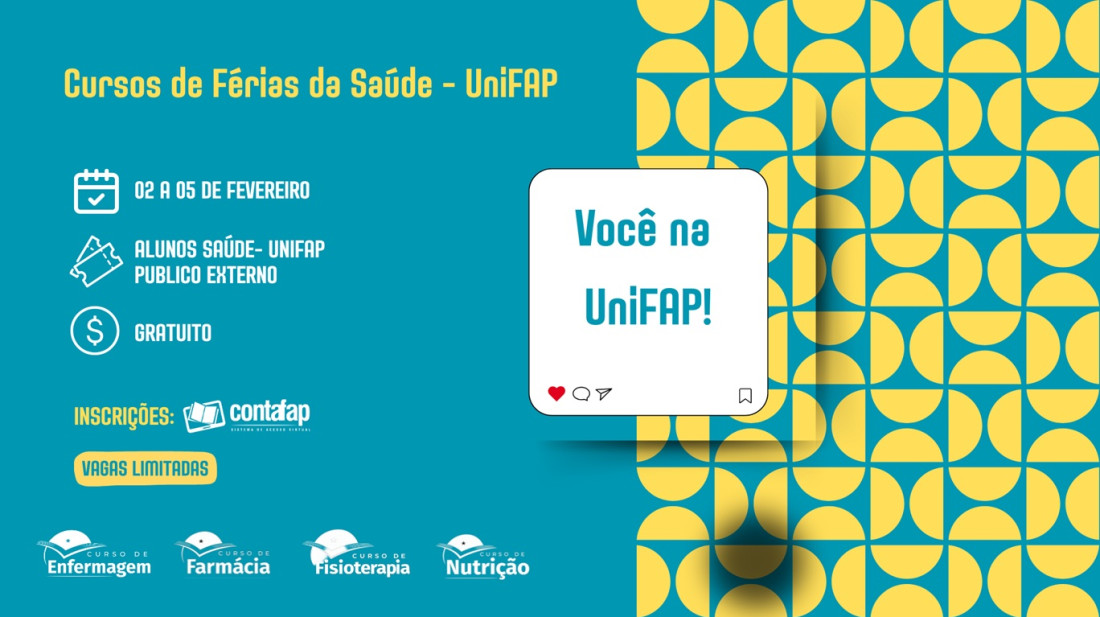 Banner do evento Cursos