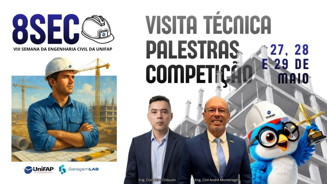 Banner do evento Semana das Engenharias