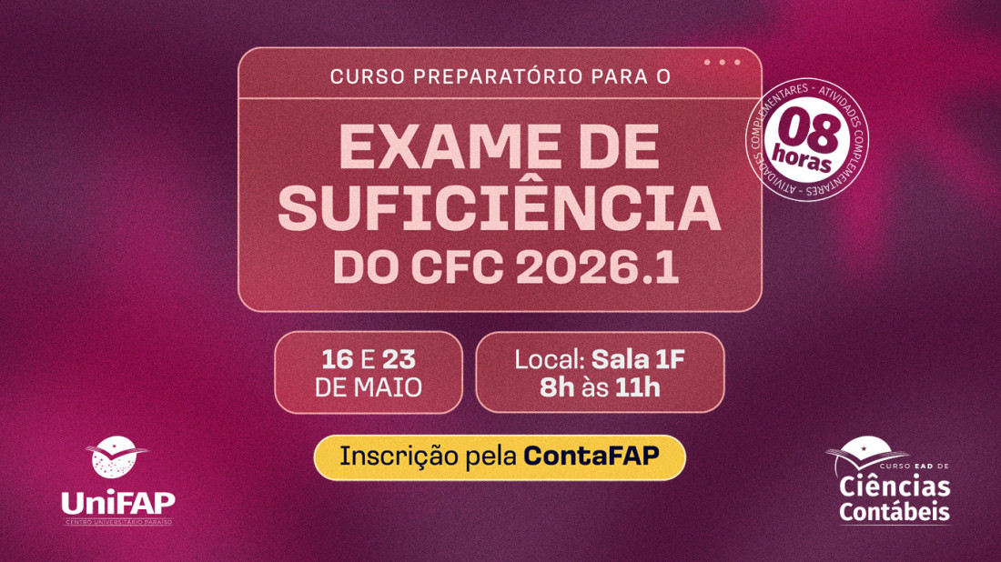 Banner do evento Cursos