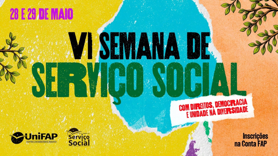 Banner do evento Semana de Serviço Social