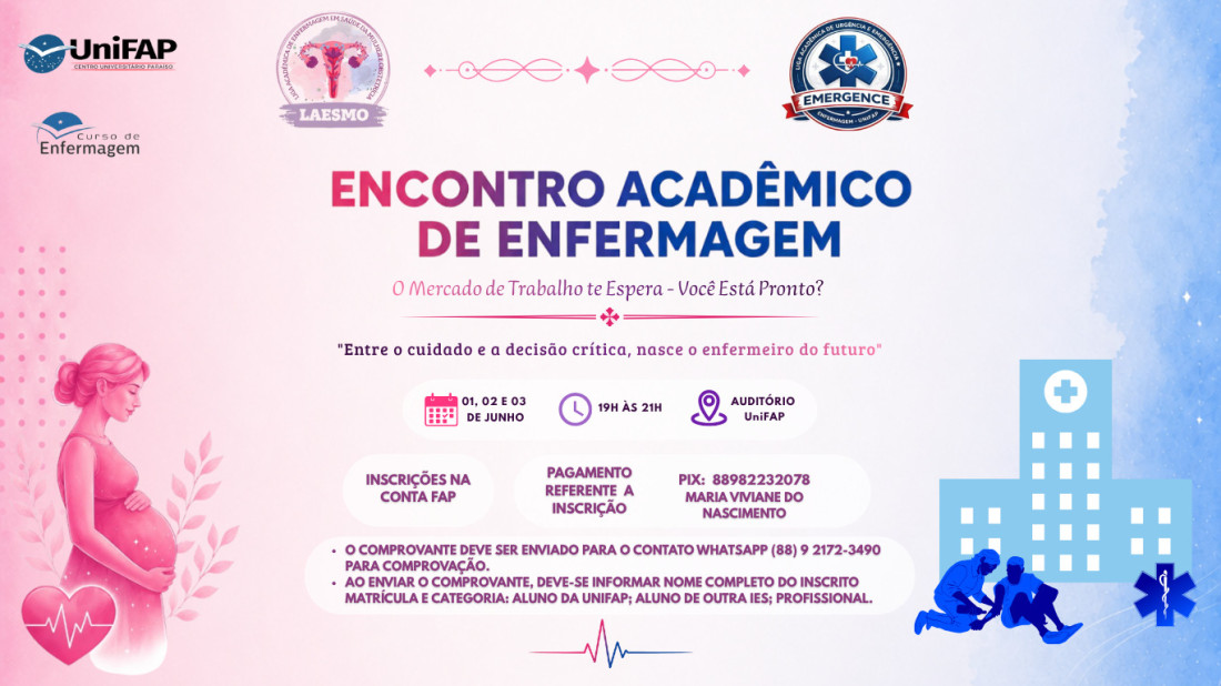 Banner do evento Palestras