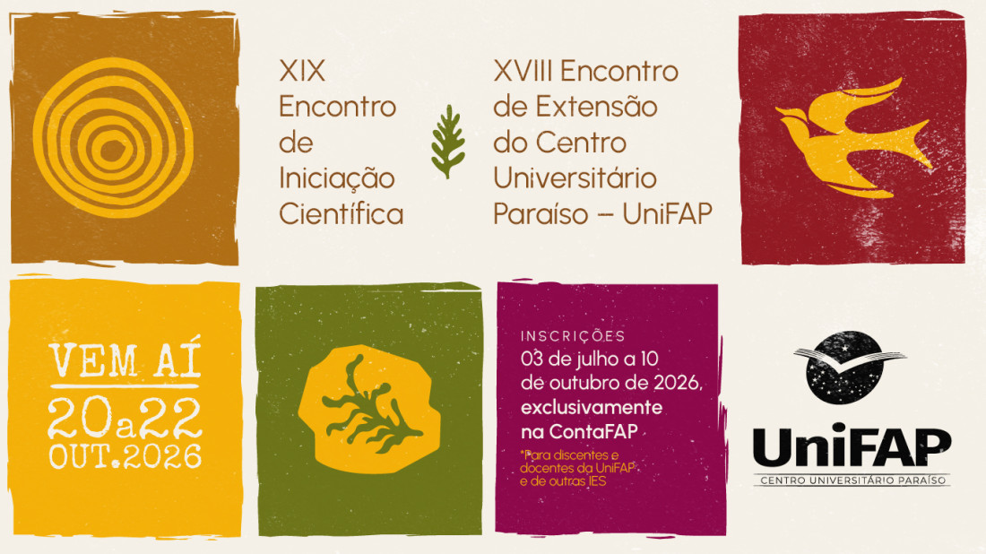 Banner do evento Encontro de Iniciação Científica