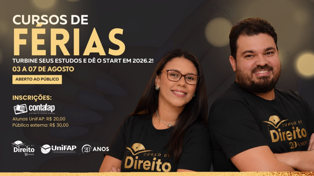 Banner do evento Cursos