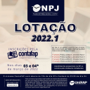 Imagem miniatura do evento Lotação NPJ