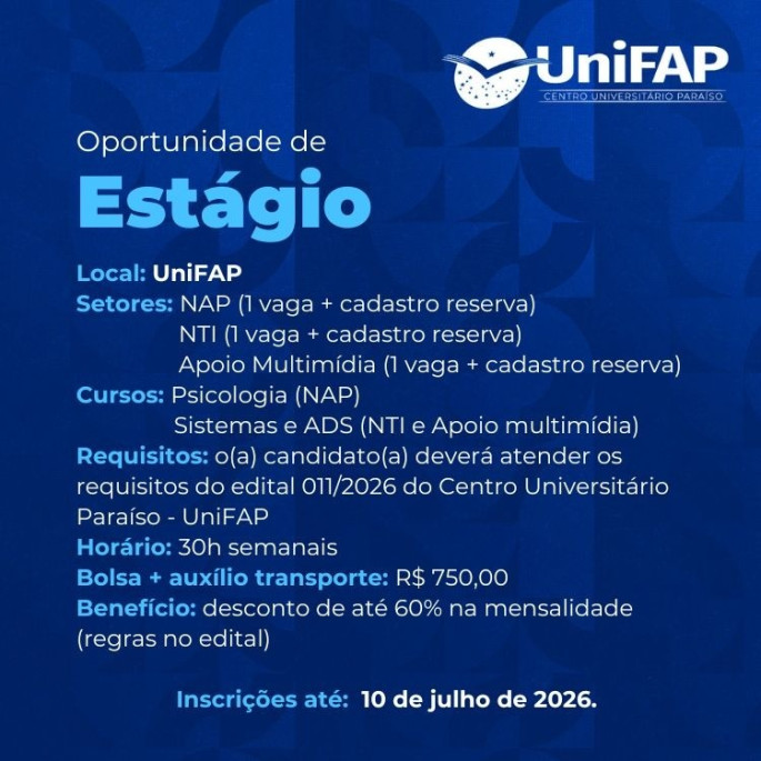 Estágio 2026.1
