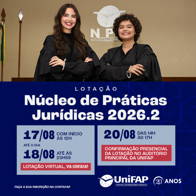 Lotação NPJ 2026.2