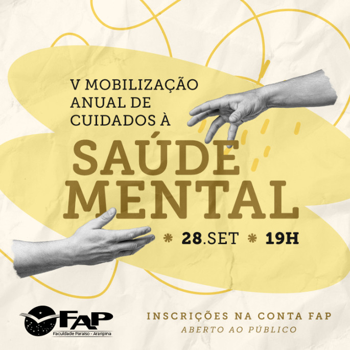 Mobilização Anual de Cuidados à Saúde Mental  2026.2